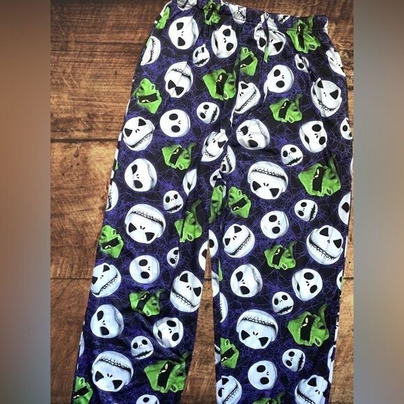 Disney’s Men’s Small Nightmare Before Christmas Pajama Pants • Drawstring Tie - Picture 2 of 16